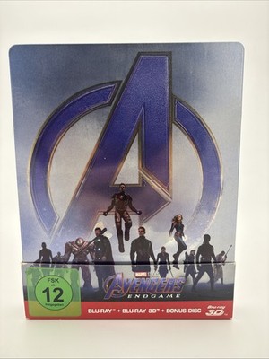 Avengers: Endgame (Limited Edition, 3D, Blu-Ray, 3 Disks, Steelbook)