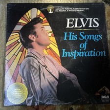 1977 Elvis His Songs Of Inspiration RCA Records DML1-0264