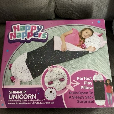New Happy Nappers Shimmer Unicorn, Shimmering Stars & Sparkles, 20 x54 
