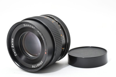 [MINT] Contax Carl Zeiss Sonnar T* 85mm f/2.8 Portrait Lens AEG C/Y From JAPAN