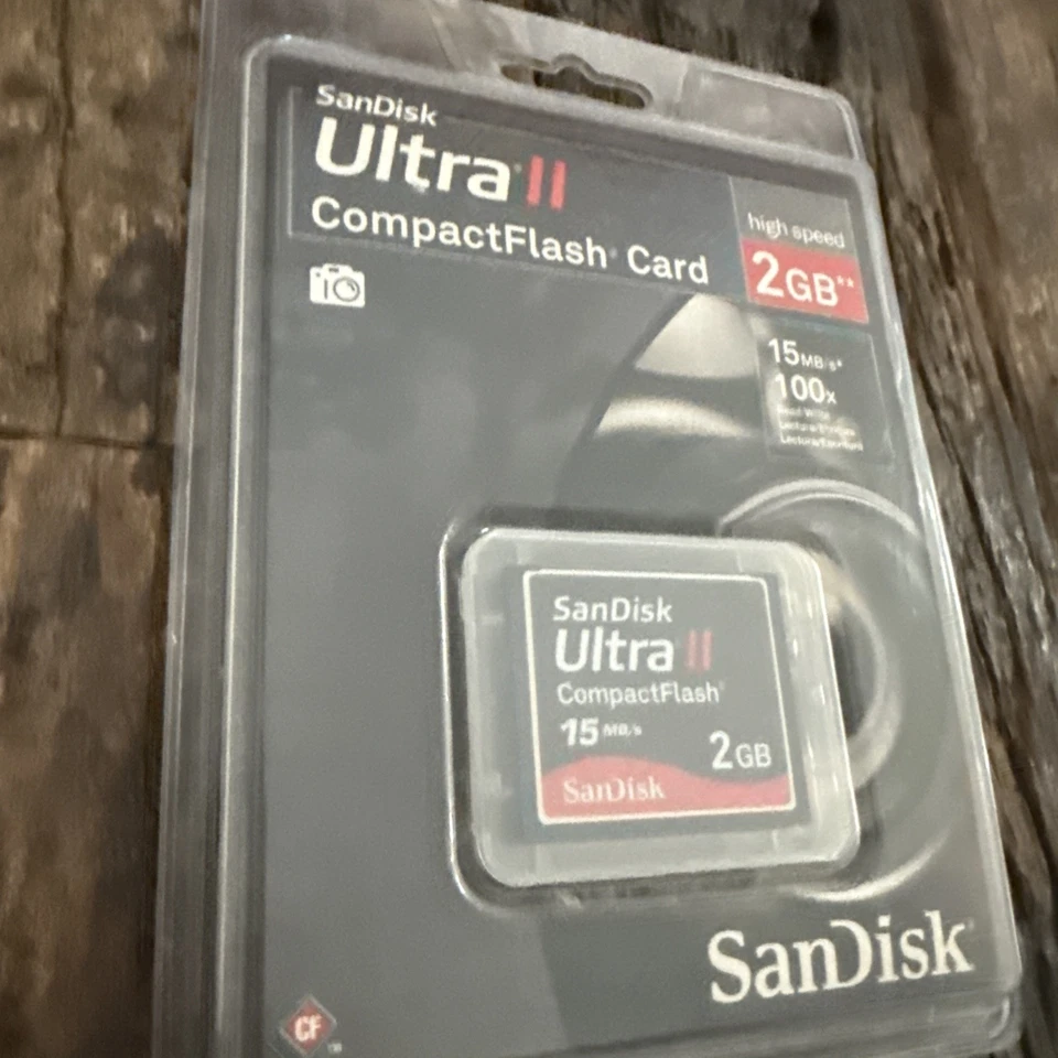 NEW Genuine SanDisk Ultra II CompactFlash Card 2.0GB, SDCFH-002G-A11 - Image 4 of 4