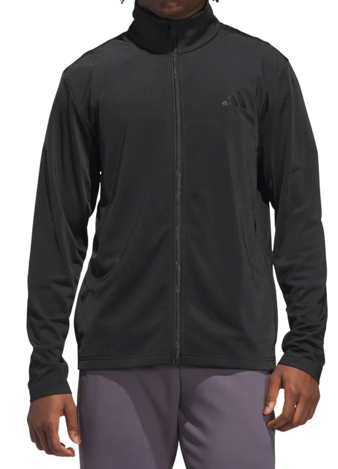 adidas Men's Black Tricot Track Jacket (KD3632) Sizes M/L/XL/XXL