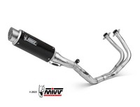 Mivv GP PRO Komplettanlage Auspuff Hoch Carbon FüR Kawasaki Z650 2024