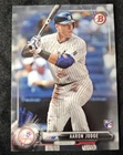AARON JUDGE 2017 Bowman #32 Rookie Card RC NEW YORK YANKEES MVP