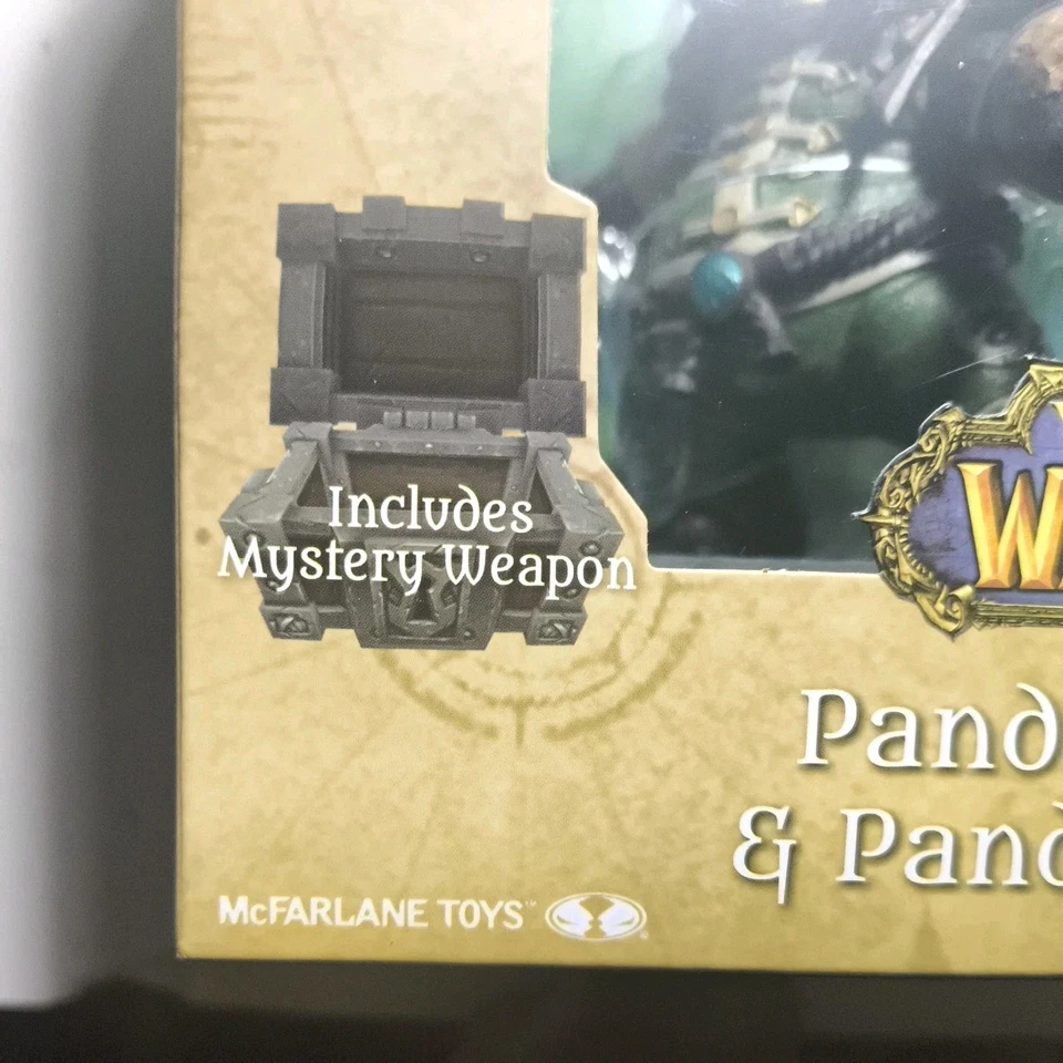 McFarlane Platinum Pandaren Monk & Pandaren Rogue World Of Warcraft Foto 3 de 4