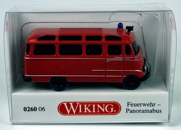Mercedes-Benz O 319 Panoramabus Feuerwehr 1955-1968 1:87 - Wiking-image