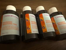 Lot of  4 Good Molecules Niacinamide Brightening Toner 1 Oz Alcohol Free Vegan