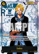 One Piece Sabo (OP13-120/177) OP13 Carrying On His Will NM FOIL- Parallel