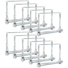 Trailer Hitch Pin Pack of 10 2-3/4 inch x 1/4 inch Coupler Lock Pins for Towing