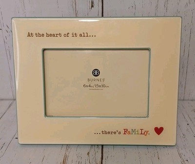 Hallmark 4x6 Frame At the heart of  It all there's family
