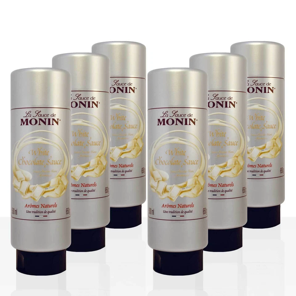 Monin Sauce Weiße Schokolade 6 x 0,5 l