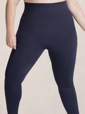 Shapermint High Waisted Compression Leggings  Shapewear Women Large  Blue( Navy)