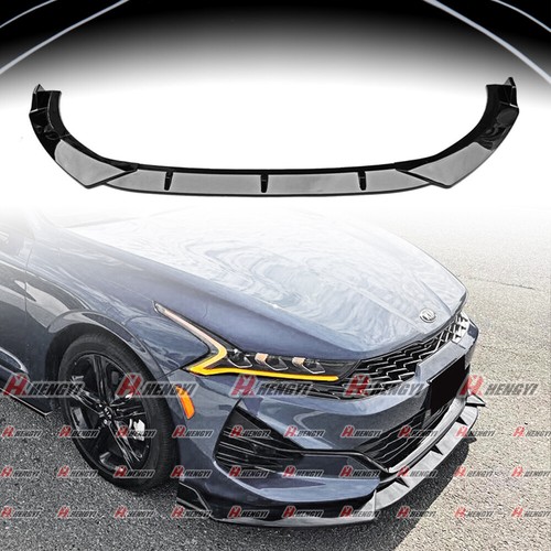 Front Bumper Lip Splitter Chin Spoiler Gloss Black For KIA K5 GT GT-line 2020-24 - Bild 5 von 13