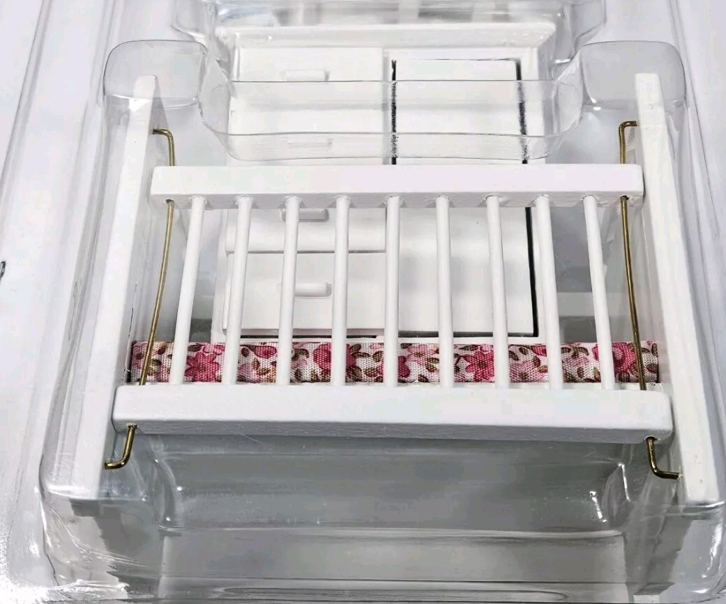 Mayberry Street Miniatures Nursery Set 3 pc Doll House Furniture NEW