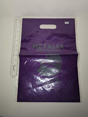 Hetalia Axis Powers Purple Bag Pre Owned Used Japanese Import Anime Collectible