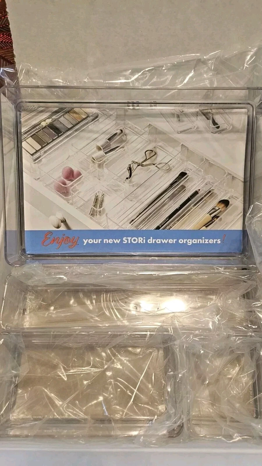 STORi STAX Plastic Stackable Organizer Drawers (Set of 2)