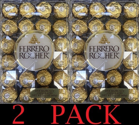 2x Ferrero Rocher Fine Hazelnut Chocolates 21.2 oz 96 Pieces