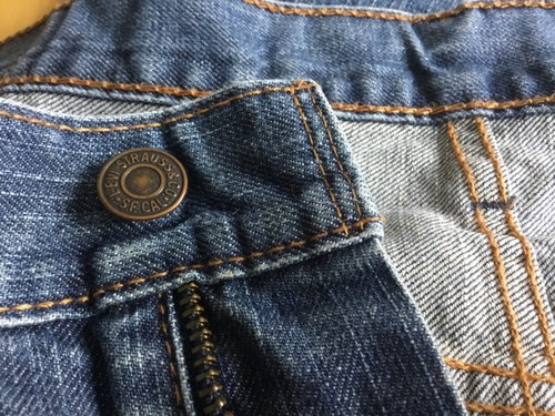 LEVI'S 559 W36 L30 Used Jeans Blue Denim Relaxed Straight.Free postage in the UK - Picture 17 of 24