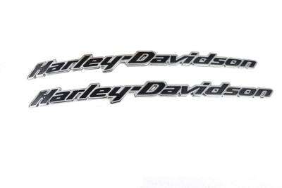 new genuine harley davidson left & right side tank emblems