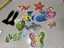 Secopad Under The Water Theme nonslip bathtub strips