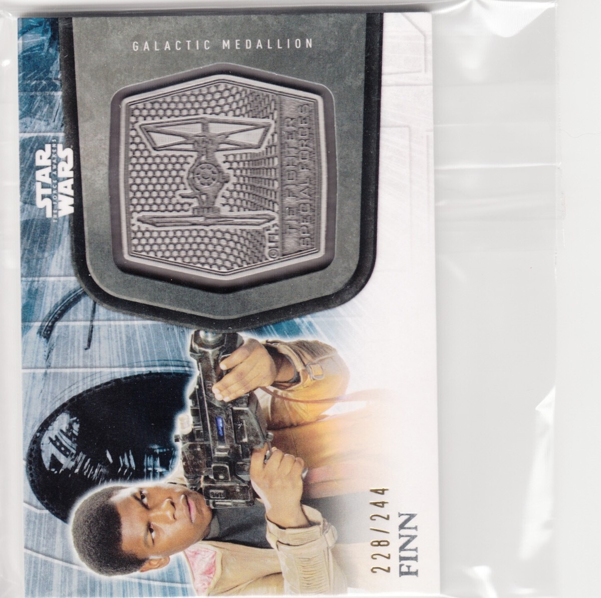 Topps StarWars Finn(ジョンボイエガ)直筆サイン /26 John Boyega Dave Chapman Signed Star Wars 8x10 Photo Framed