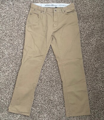 Eddie Bauer Men’s Khaki Pants Lined, 36x34