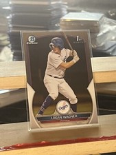 2023 1st bowman chrome logan wagner Dodgers