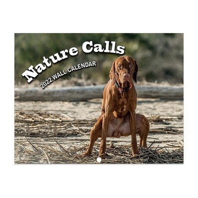 2022 Calendar - Pooping Dogs Wall Calendar, Funny Calendar Gifts