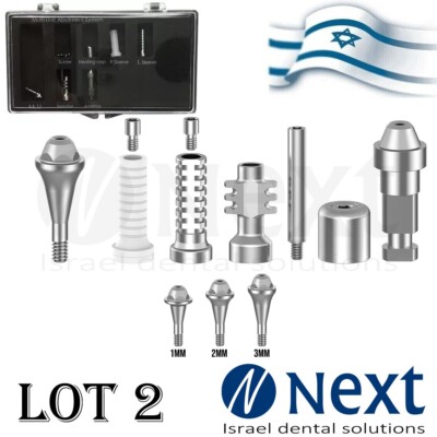 LOTx2 Straight Multi Unit Hiossen Mini  Fit analog transfer sleeve
