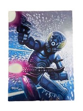 Excellent: Vintage 1996 Finest Star Wars 4-LOM Chromium Trading Card