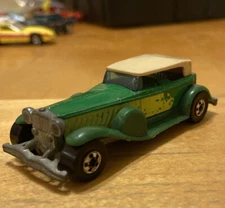Vintage Hot Wheels Blackwall ‘31 Doozie Green W/ Tan Roof 1976 Rare Original Old
