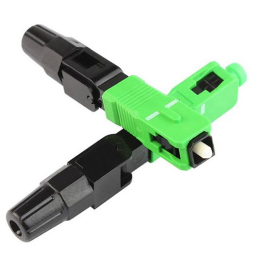 10pcs Single-Mode Fiber Optic SC APC Quick Fast Field Assembly Connector Cable - Zdjęcie 4 z 8