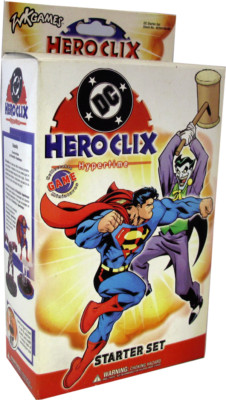 HeroClix DC Hypertime Starter Set 8 Figuren Neu OVP WizKids WK Games MISB