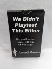 Asmadi Games We Didn't Playtest This Either Card Game