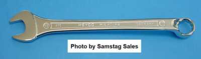 HEYCO Germany 19mm Combination Wrench Maxline 410-19 Bright Chrome BMW Toolkit
