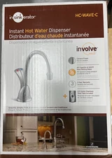 InSinkErator Wave Instant Hot and Cold Water Dispenser System - Faucet & Tank,