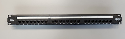 TRIPP LITE 24-Port Cat6 Patch Panel Model  N252-024