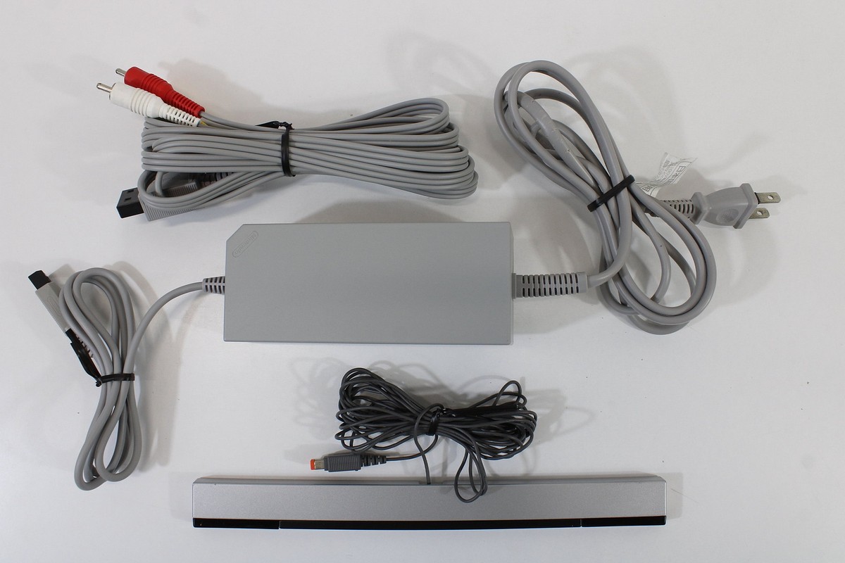 Wii セット Nintendo Wii White Console Bundle Motion Plus Controllers AV AV