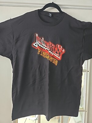 Judas Priest Firepower 2018 Concert Tour Back Black T-shirt size XL