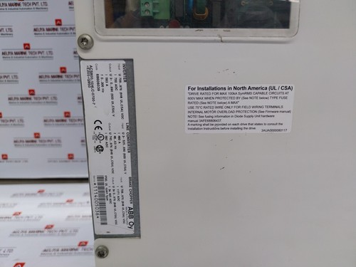 ABB ACS800-104LC-0700-7+E205+Q950 Inverter Unit Module 709…976VDC 700 ADC - Bild 11 von 24