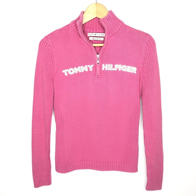 tommy hilfiger pink sweater