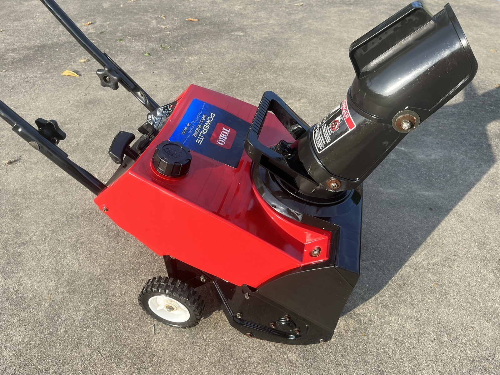 TORO POWERLITE 16" GAS SNOW BLOWER, PULL START eBay