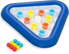 BESTWAY SWIMMING POOL LAKE INFLATABLE FLOATING PONG CUP BALL GAME SET