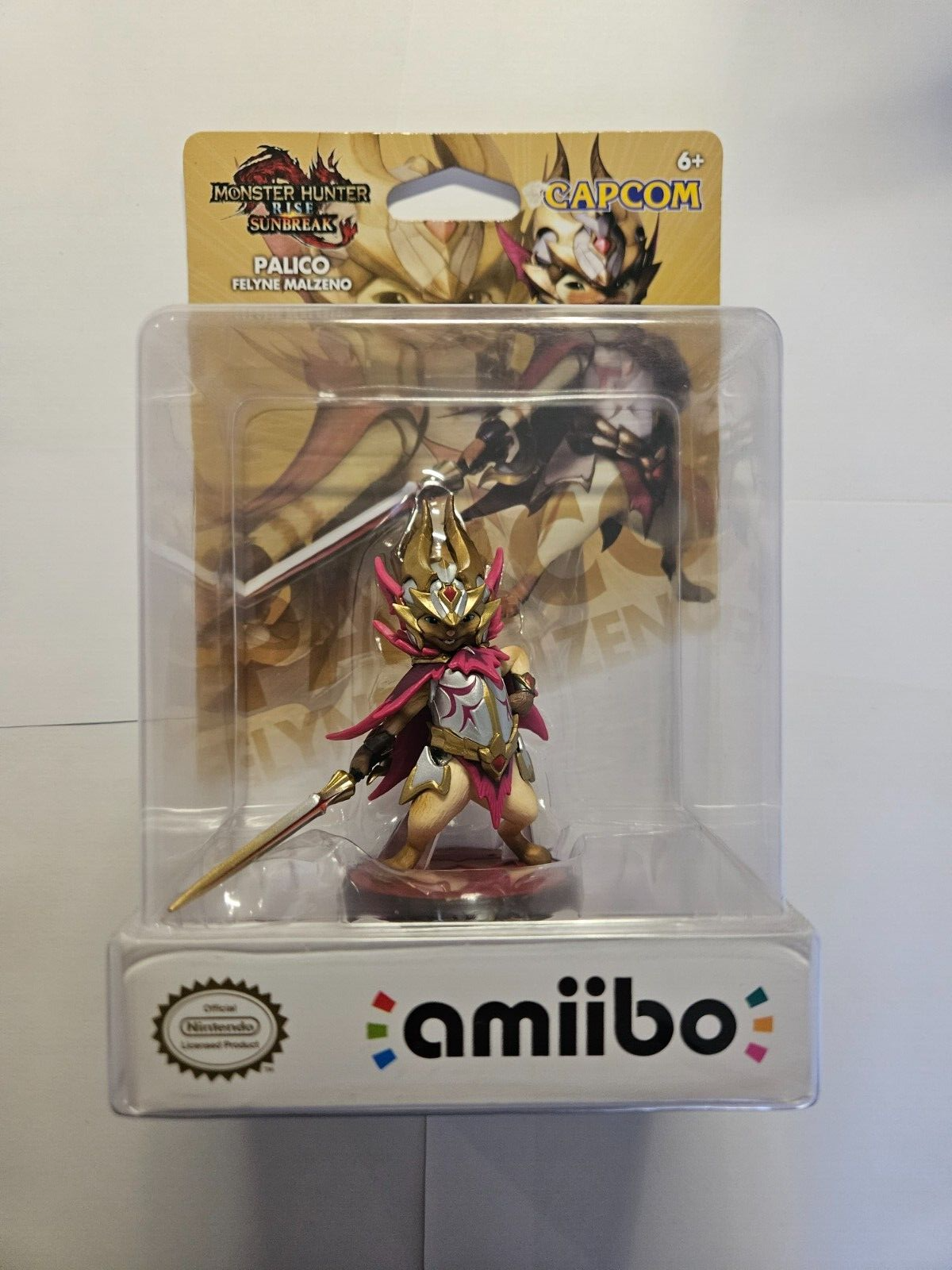 Monster Hunter Rise Sunbreak Palico Nintendo Amiibo Brand New