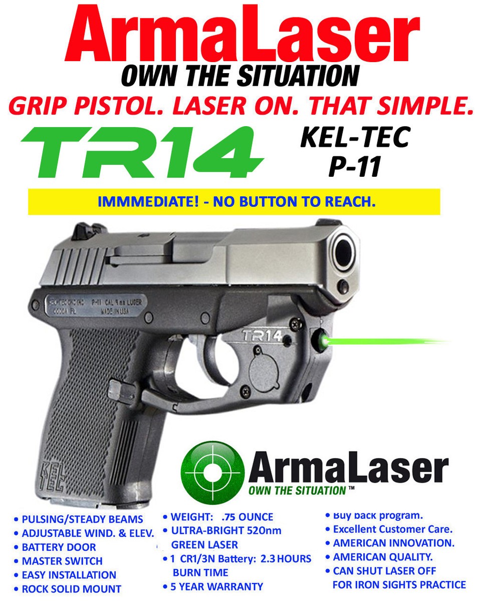 G&P Laser Product SP SYSTEM レシーバー ArmaLaser TR14GS / TR14G / TR14-G KEL TEC Kel-Tec P-11 P11 P40 P