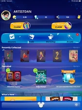 Topps Marvel or Disney  Trader Digital Cards YOU PICK Any 54 Digital Cards $1.50