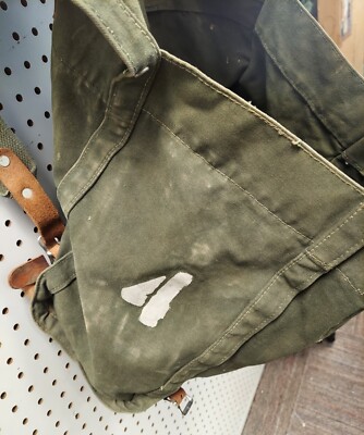Vintage 1950's/60's FSS Heavy Canvas & Leather Fieldpack