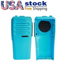 New Repair Front Housing Cover Case for CP200D Radio Walkie Talkie Blue