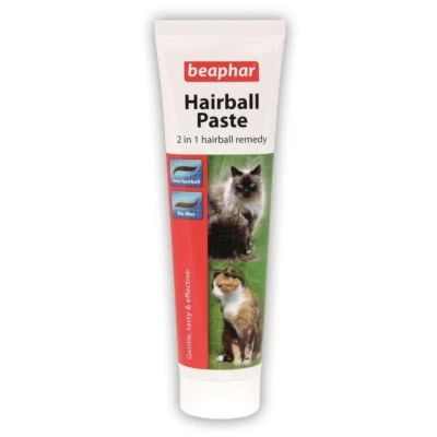 Beaphar 2 in 1 Hairball Paste For Cats 100g Special Bulk Buy Deals