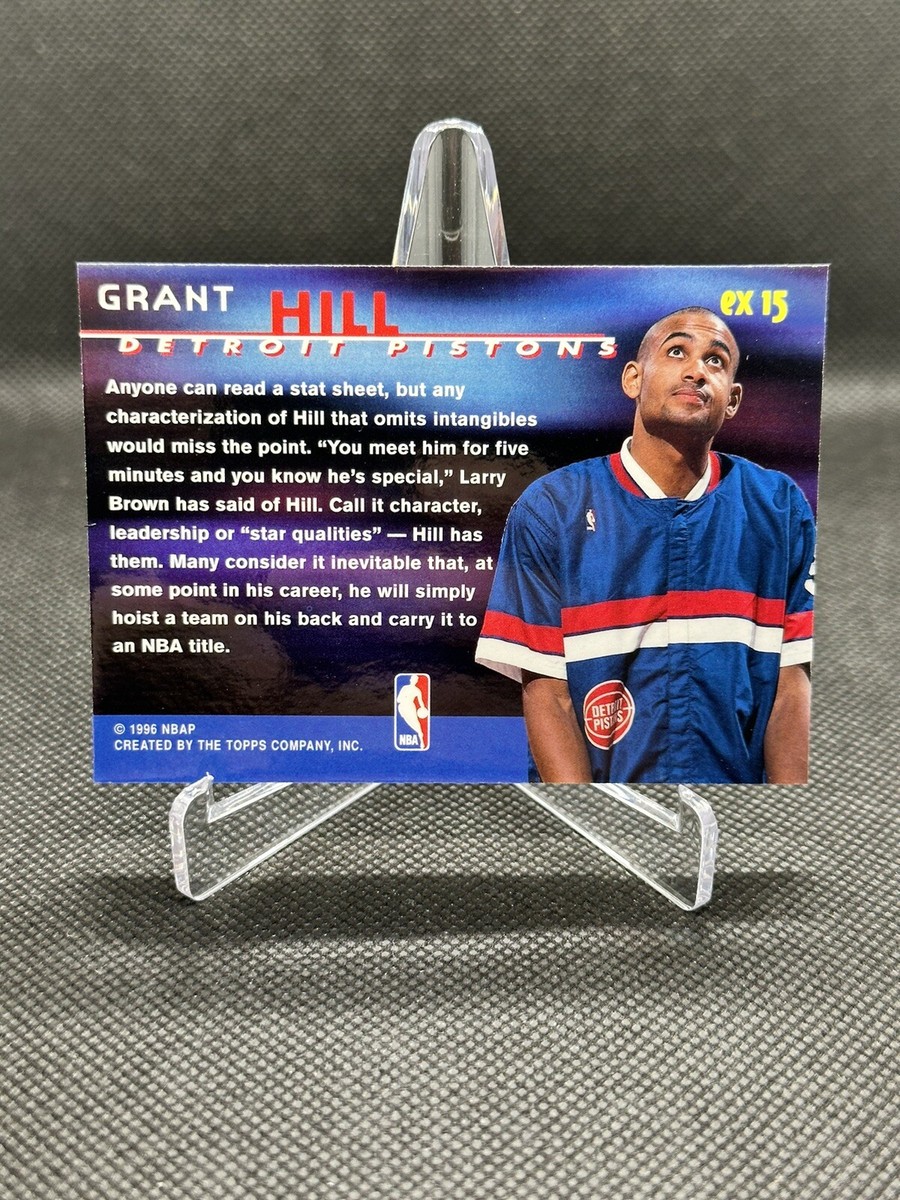 1995-96 Topps Gallery The Expressionists Grant Hill #EX15 HOF